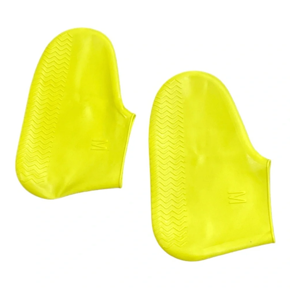 Aimiya Yellow Waterproof Shoe Cover Size M 24.5 cm.